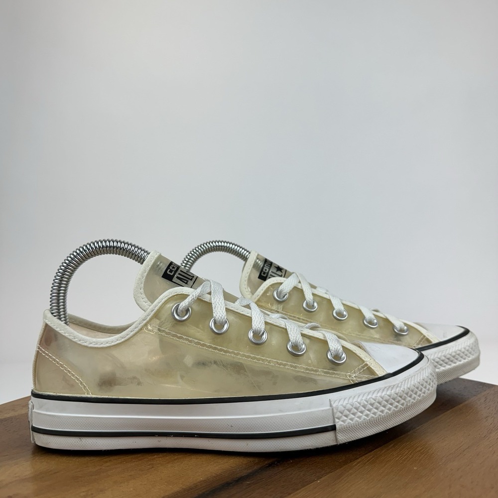 Womens Converse Chuck Taylor All Star Clear Sneakers Shoes Size 6 M